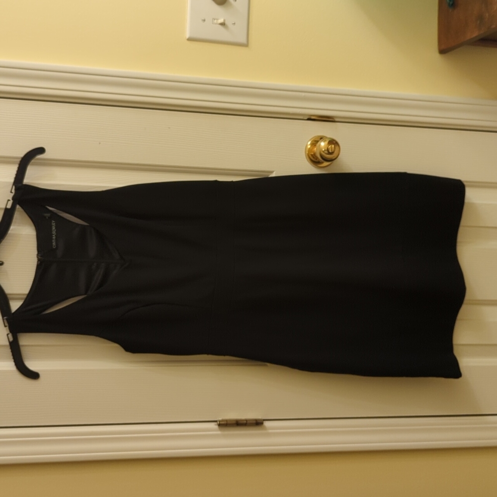 Black cocktail dress